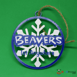 Beavers Christmas Decoration